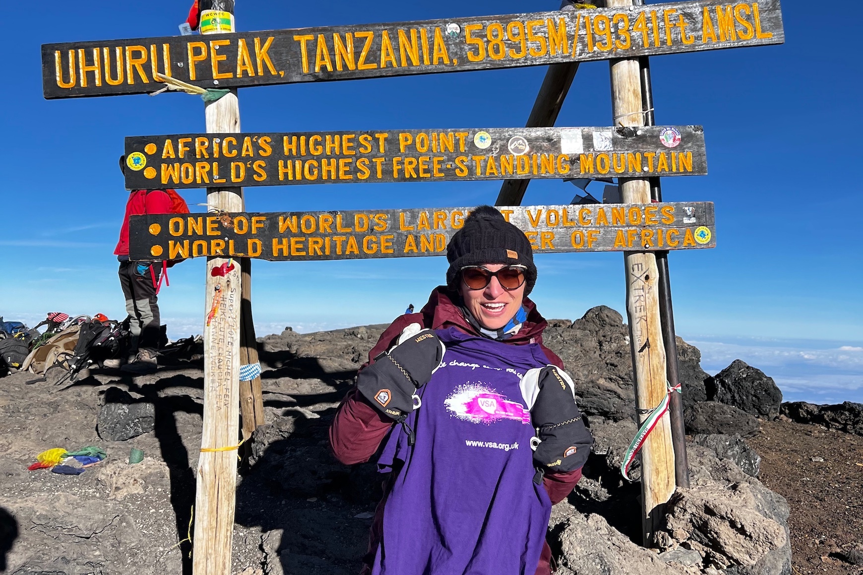 Reaching new heights in Kilimanjaro charity trek