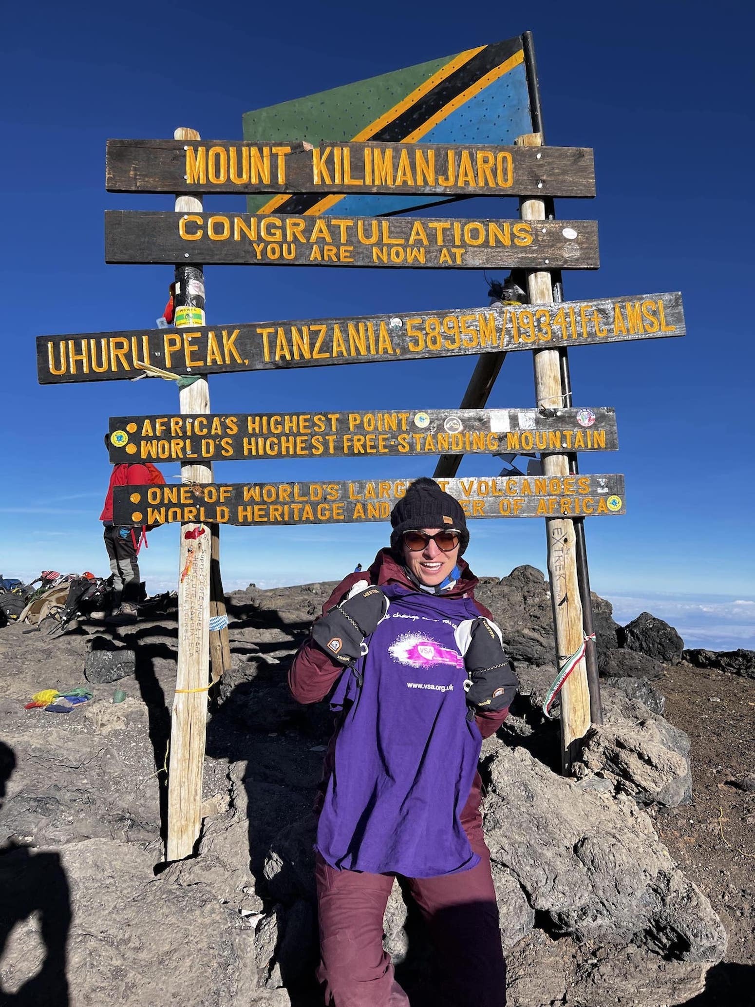 Reaching new heights in Kilimanjaro charity trek 