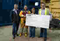 £1,000 raised for RNLI at Maritime Developments’ event