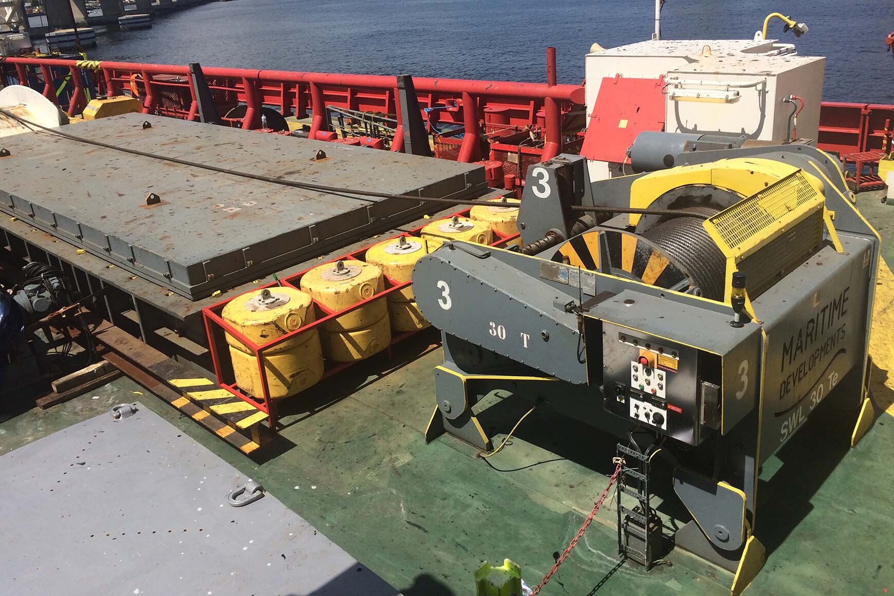 MDL Subsea 7 winches Brazil 28