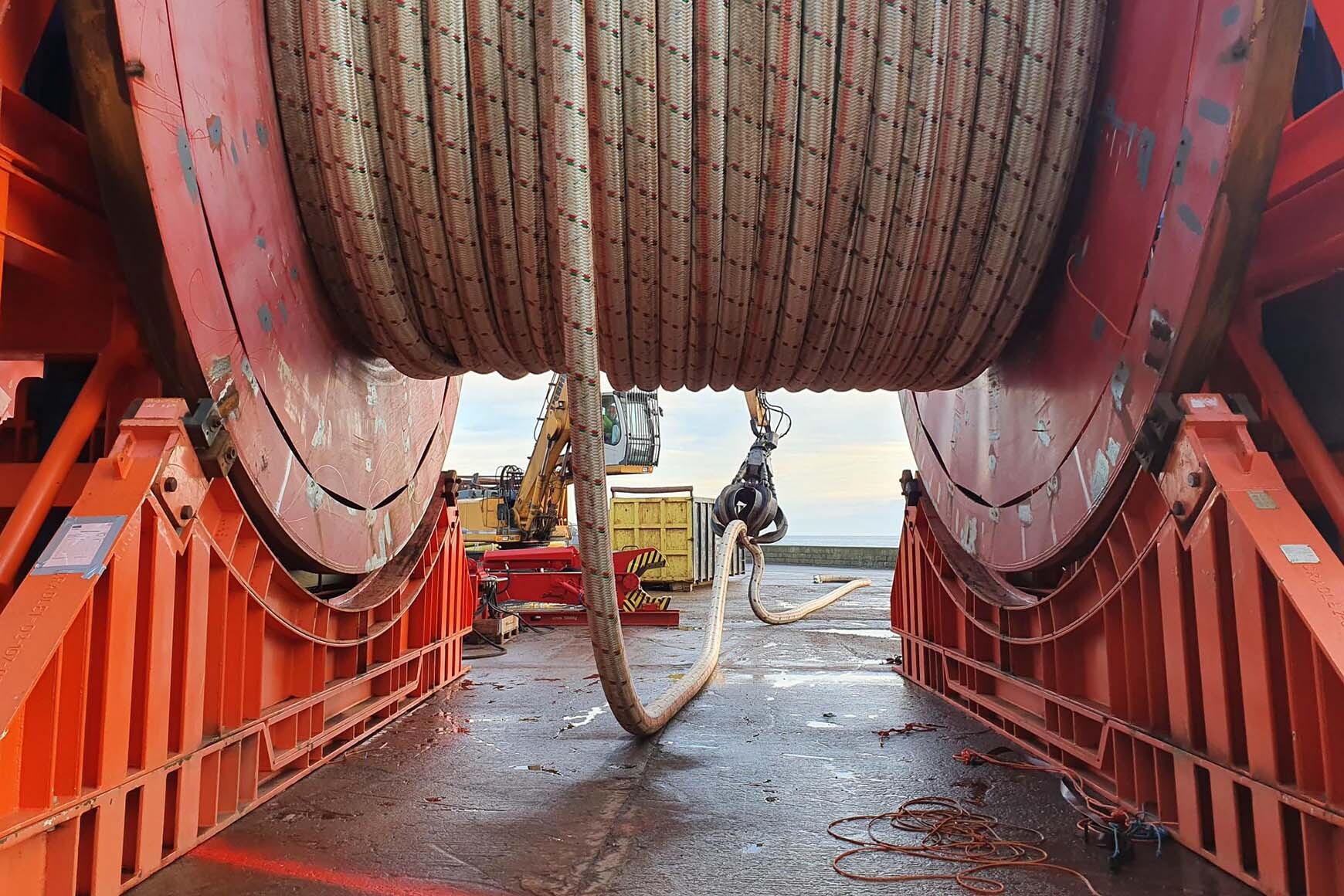 Transpooling Mooring Lines, Case Study, MDL